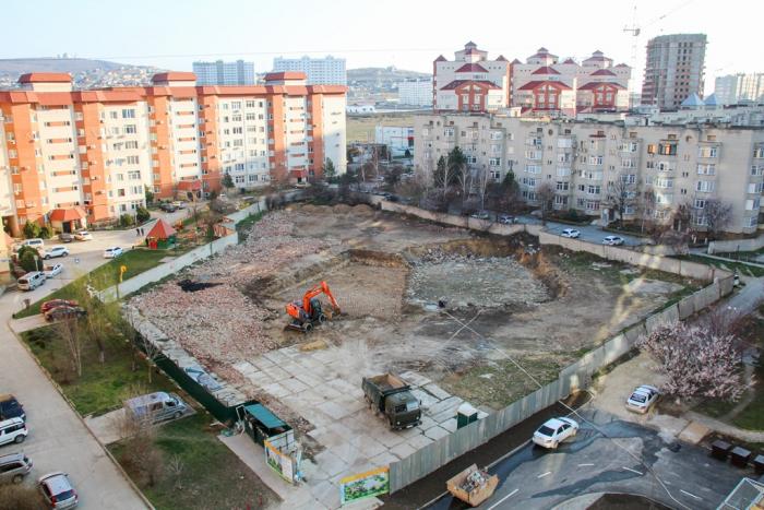 Начало строительство нового детского сада по ул Ленина, 219